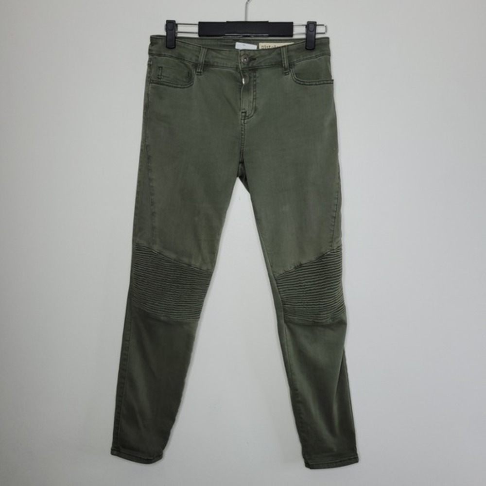 Pistola Women‎ Jeans Audrey Moto Skinny 27 Green